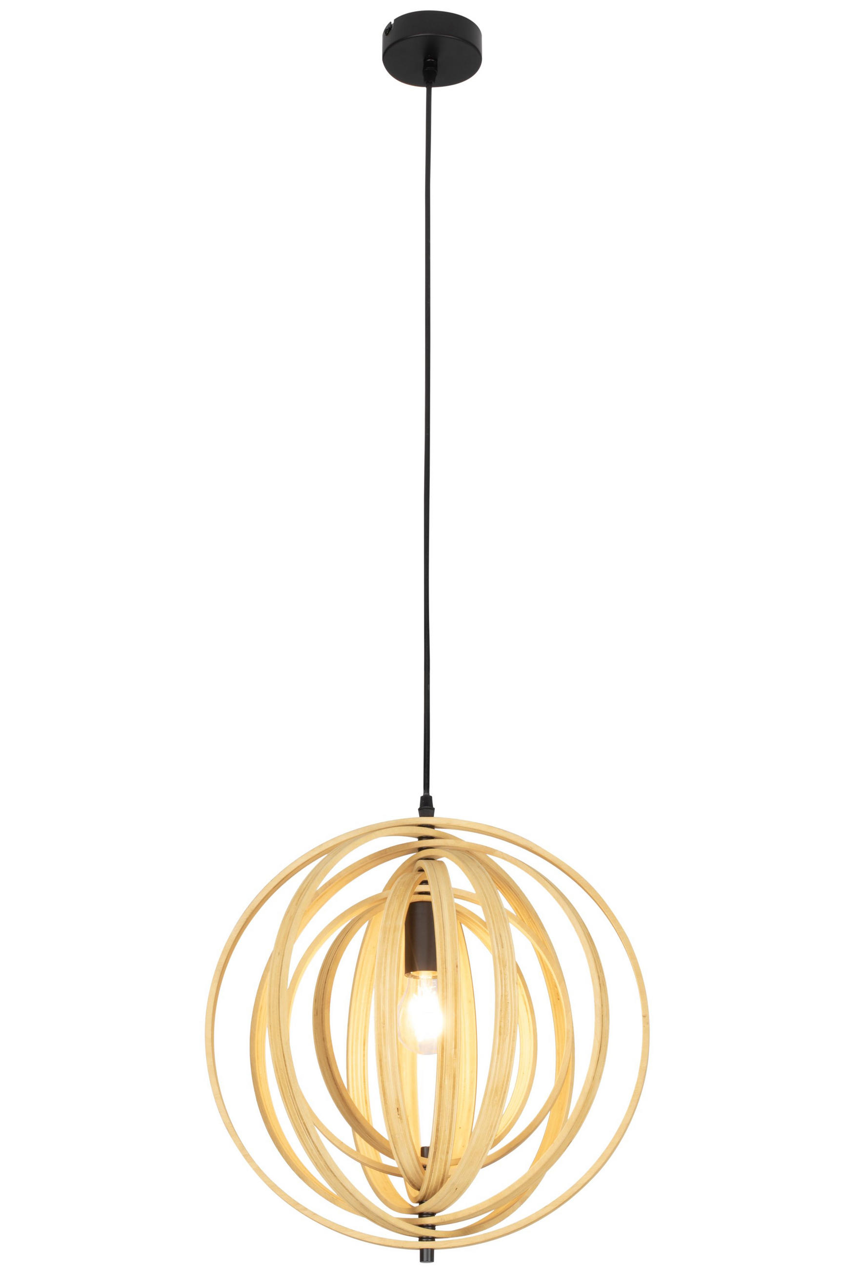 HÄNGELEUCHTE 40/120 cm  - Naturfarben, LIFESTYLE, Holz (40/120cm) - Marama