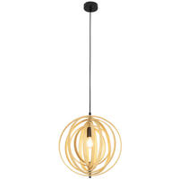 HÄNGELEUCHTE 40/120 cm  - Naturfarben, LIFESTYLE, Holz (40/120cm) - Marama