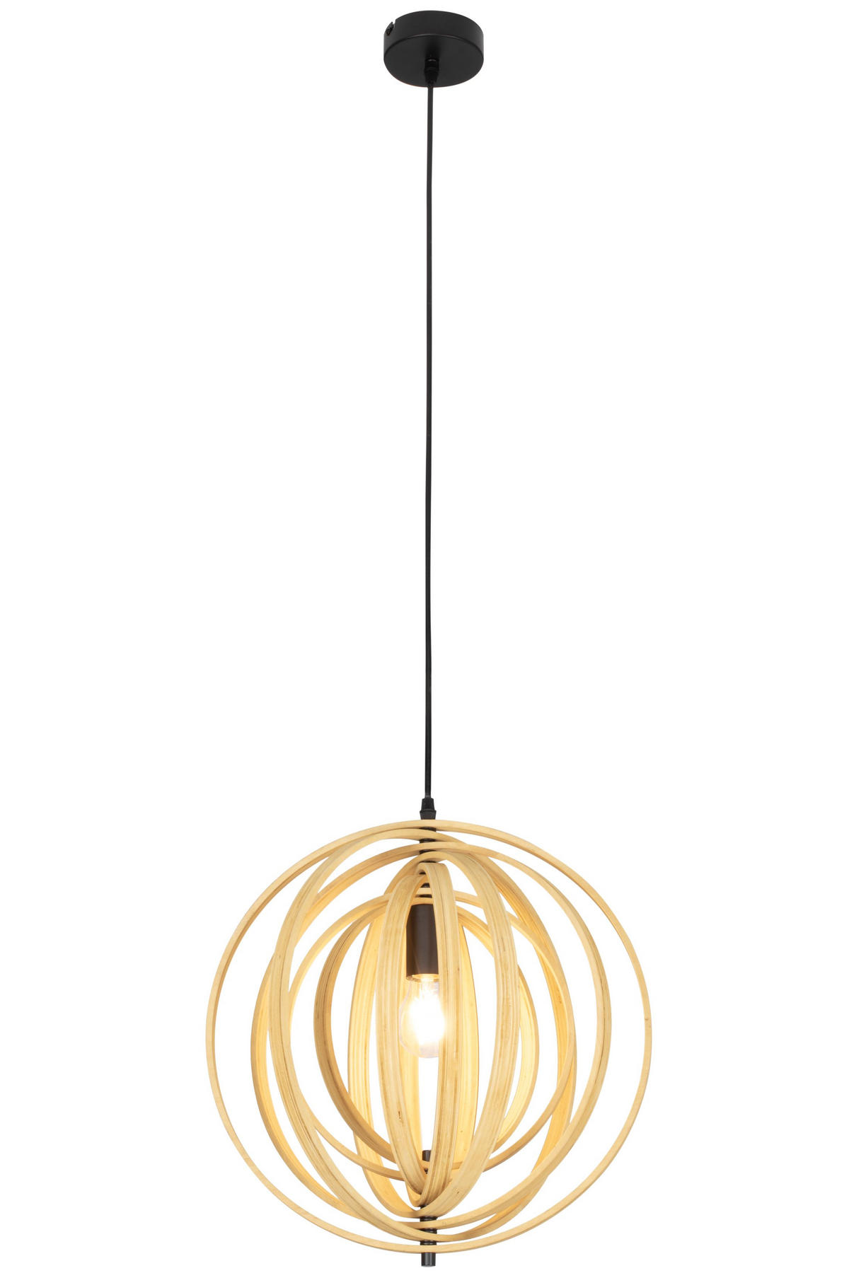 HÄNGELEUCHTE 40/120 cm  - Naturfarben, LIFESTYLE, Holz (40/120cm) - Marama