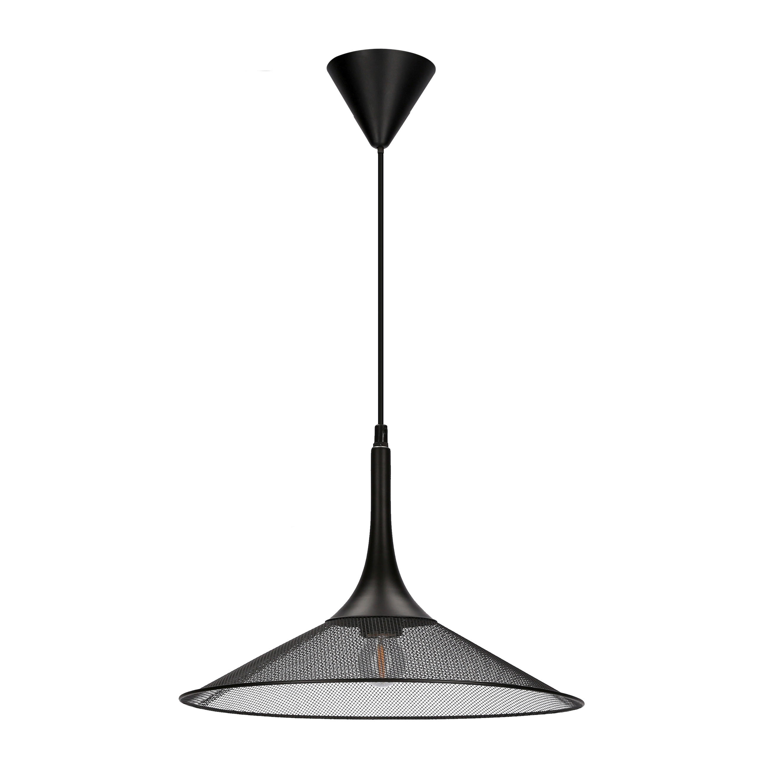 PENDELLAMPA Kiruna 36/36/110 cm  - svart, Design, metall (36/36/110cm)