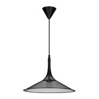 PENDELLEUCHTE 36/36/110 cm  - Schwarz, Design, Metall (36/36/110cm)