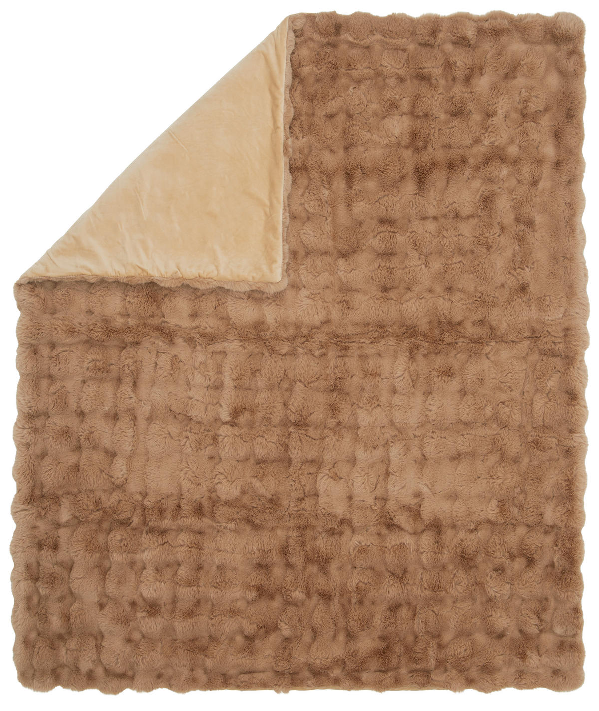 KUSCHELDECKE 140/160 cm  - Beige, Trend, Textil (140/160cm) - Ambia Home