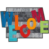 COVORAȘ DE INTRARE 60/85 cm  - multicolor/gri, Konventionell, plastic/textil (60/85cm) - wash+dry