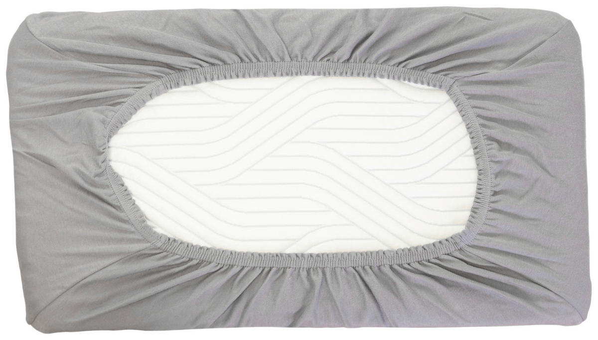 POLSTERBEZUG FÜR SHAPE QUEEN 32/61-64 cm  - Schieferfarben, Basics, Textil (32/61-64cm) - Tempur