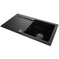 SPÜLE 1113018D  - Schwarz, Basics, Stein (76/16/44cm) - Carryhome