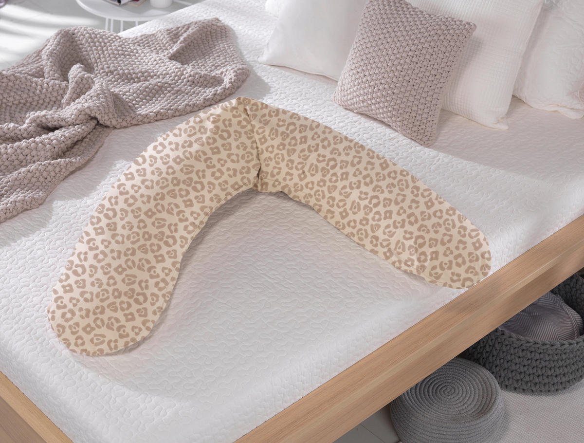 JASTUK ZA DOJENJE     BAMBOO COLLECTION  - bež-smeđa, Basics, tekstil (190/40cm) - Theraline