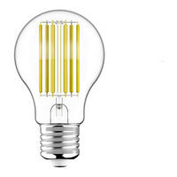 LED FILAMENT SIJALICA - prozirna, Osnovno, staklo/metal (6/11cm)