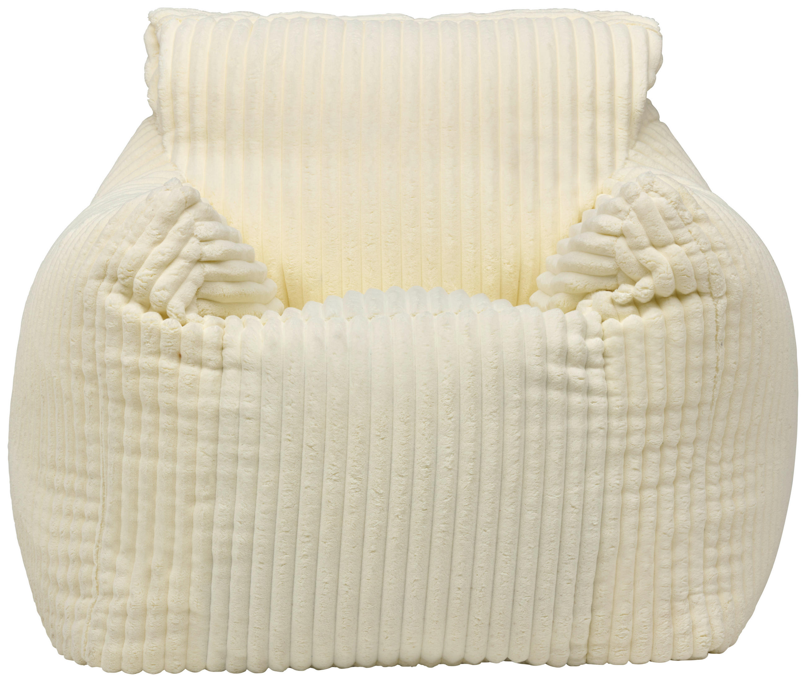 SITZSACK 470 l  - Creme, Design, Textil (100/80/100cm)
