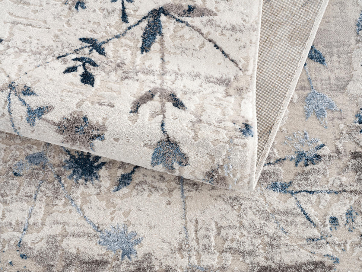 WEBTEPPICH 80/150 cm Antea Blau  - Blau, Design, Textil (80/150cm)