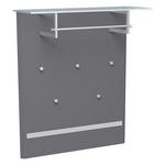GARDEROBENPANEEL  in 95/104/29 cm  - Anthrazit, Design, Holzwerkstoff (95/104/29cm) - Dieter Knoll