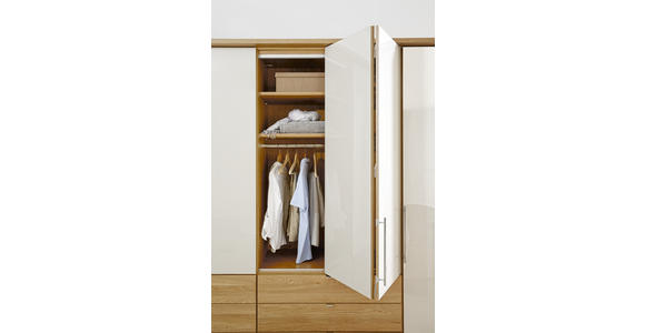 SCHLAFZIMMER in Eichefarben, Champagner - Champagner/Eichefarben, Design, Holz (180/200cm) - Dieter Knoll