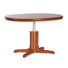 COUCHTISCH Amerikanischer Kirschbaum furniert oval Kirschbaumfarben - Kirschbaumfarben, Design, Holz (105/75/46-65cm)