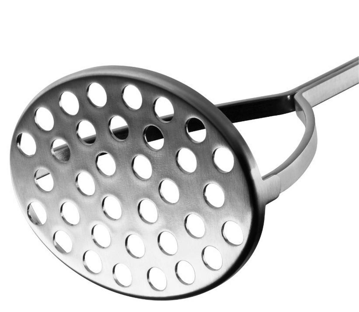 KARTOFFELSTAMPFER Profi Plus  - Edelstahlfarben, Basics, Metall (28,5cm) - WMF