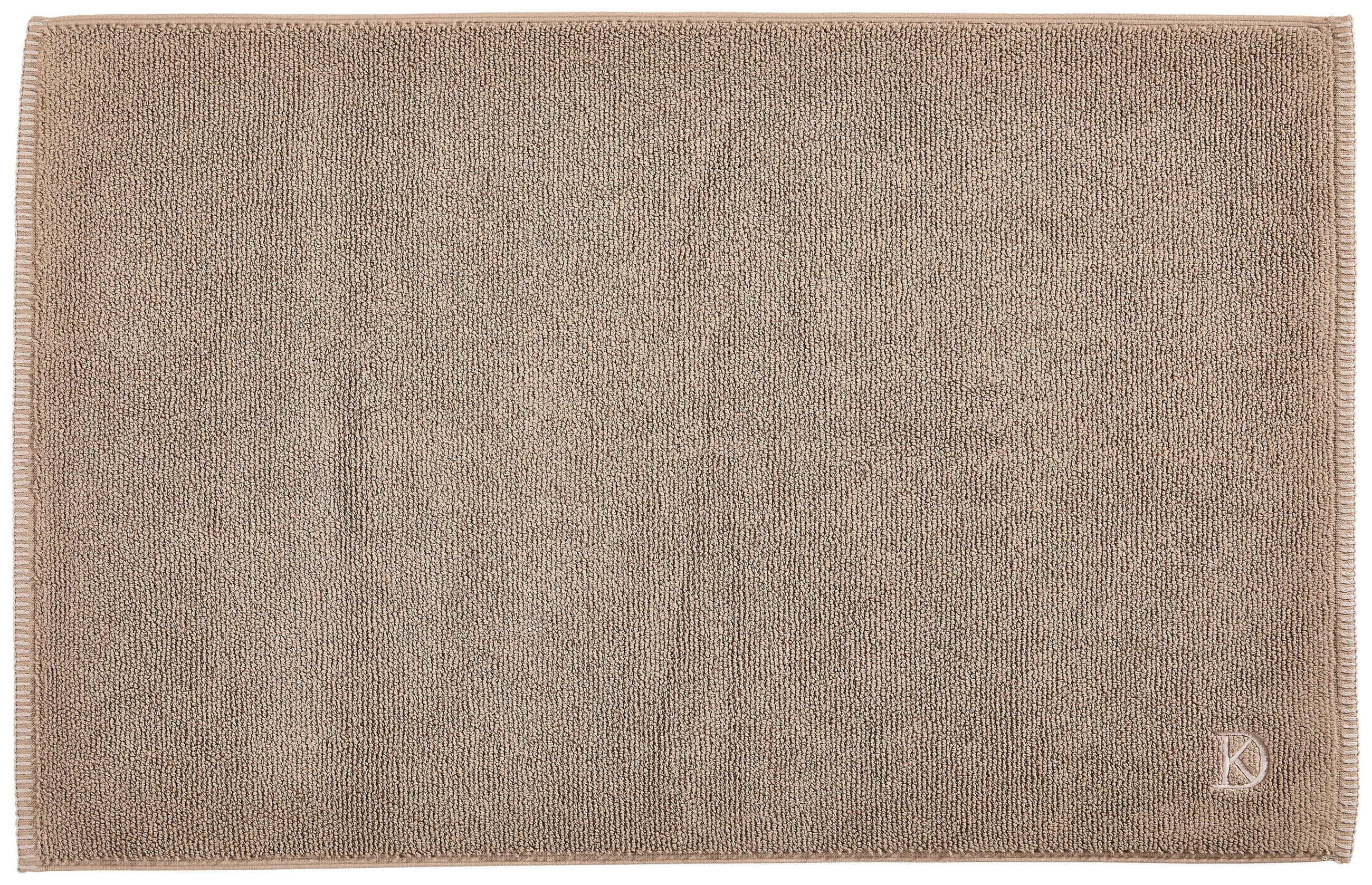 BADEMATTE Beige 50/80 cm  - Beige, KONVENTIONELL, Textil (50/80cm) - Dieter Knoll