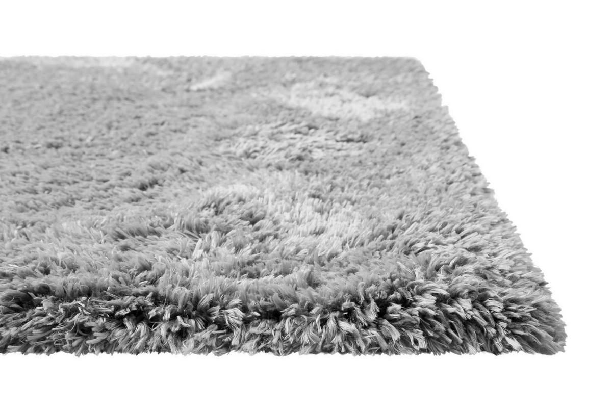 HOCHFLORTEPPICH 133/200 cm Matteo Silberfarben rechteckig  - Silberfarben, KONVENTIONELL, Textil (133/200cm) - WECON HOME