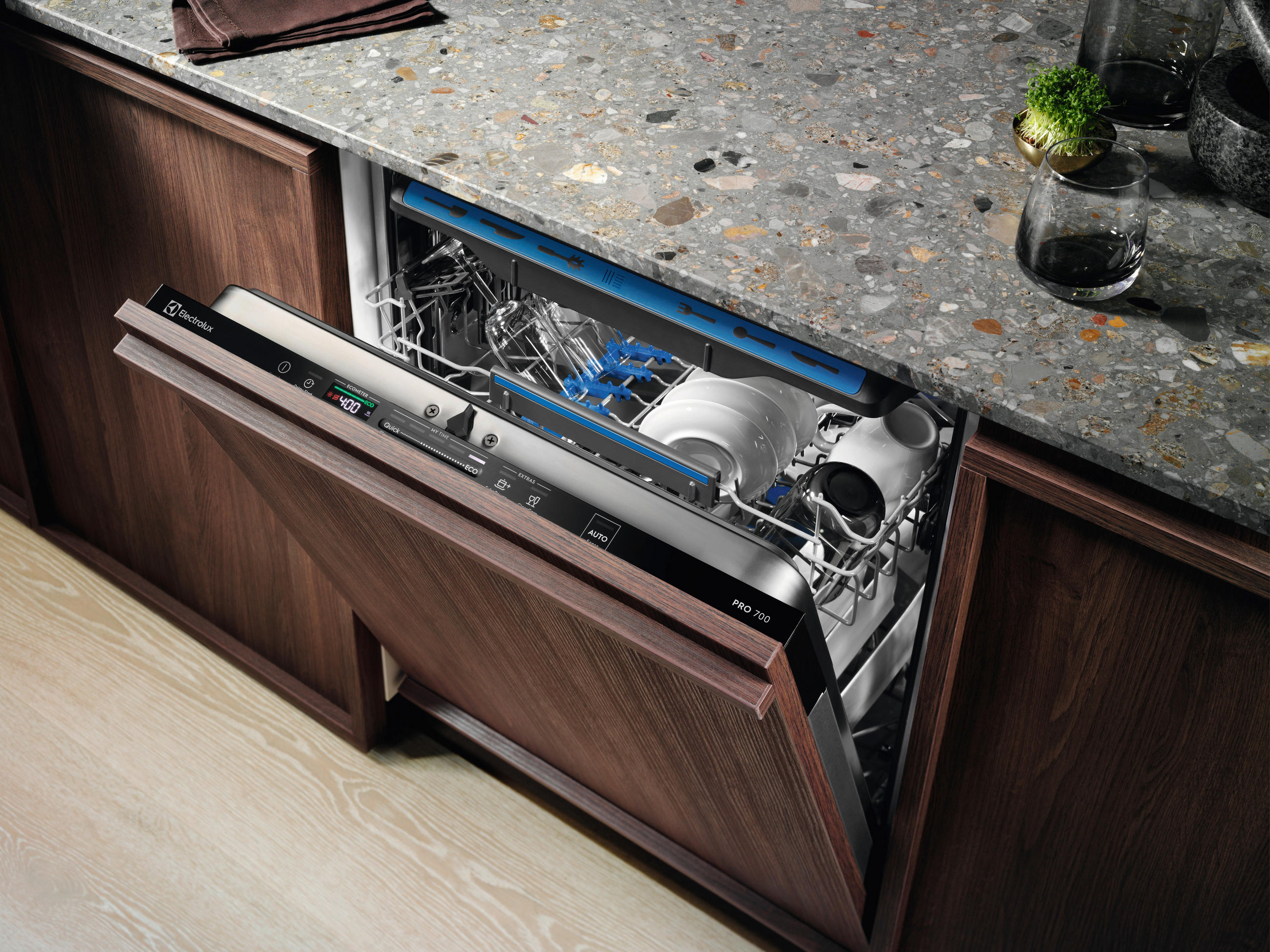 GESCHIRRSPÜLER KESC8415L  - Edelstahlfarben, Basics, Metall (59,6/81,8/55,0cm) - Electrolux