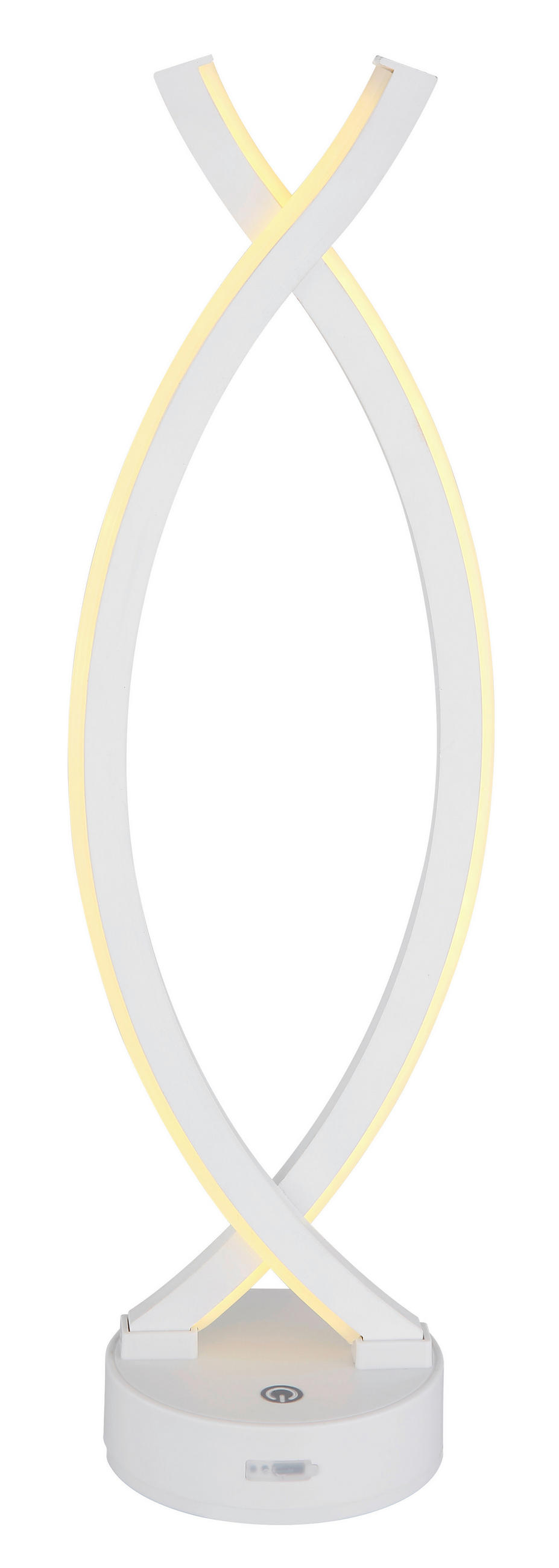 LED-BORDSLAMPA 12,5/10/41 cm   - vit/opal, Basics, plast (12,5/10/41cm)