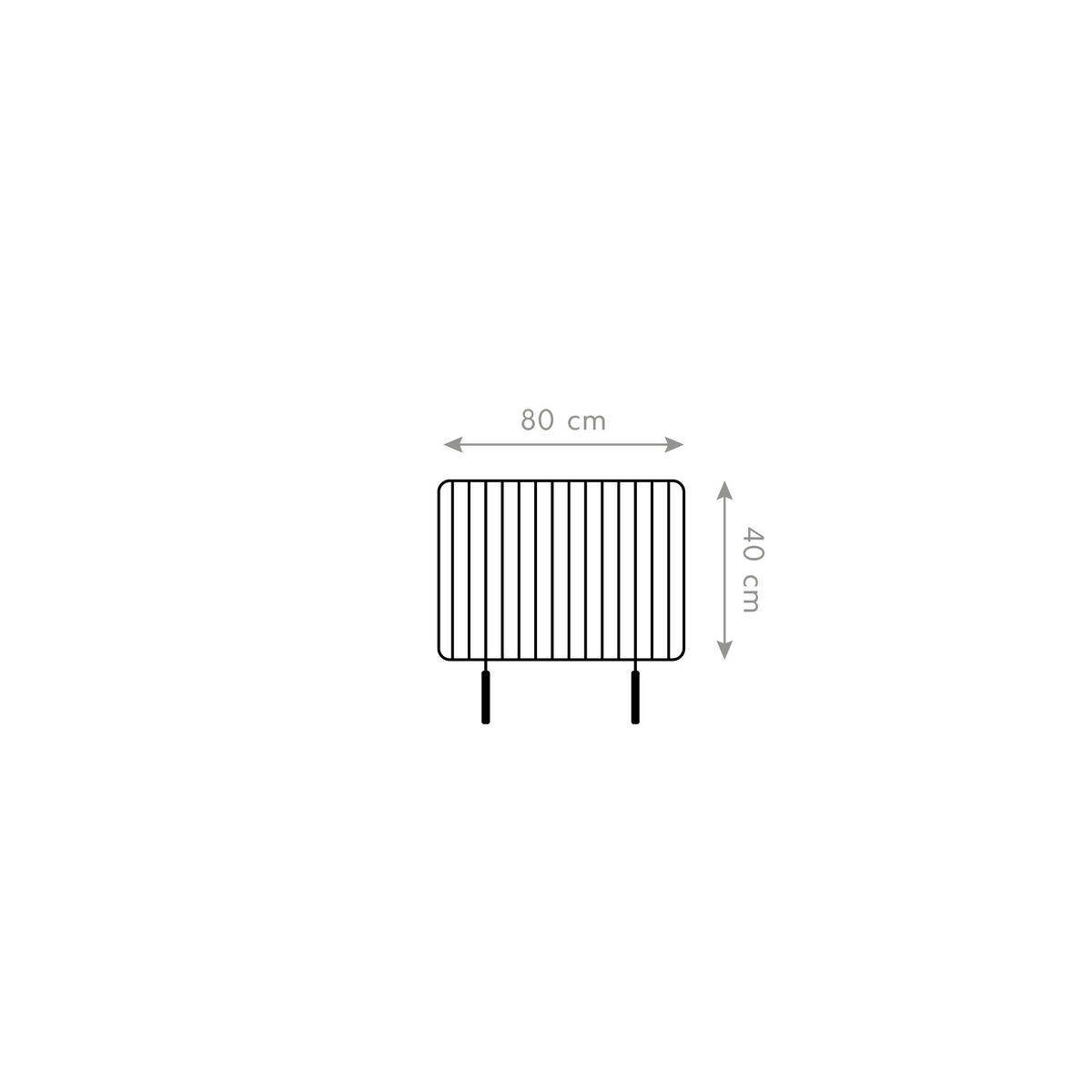 HOLZKOHLEGRILL - KONVENTIONELL (90/160/50cm)
