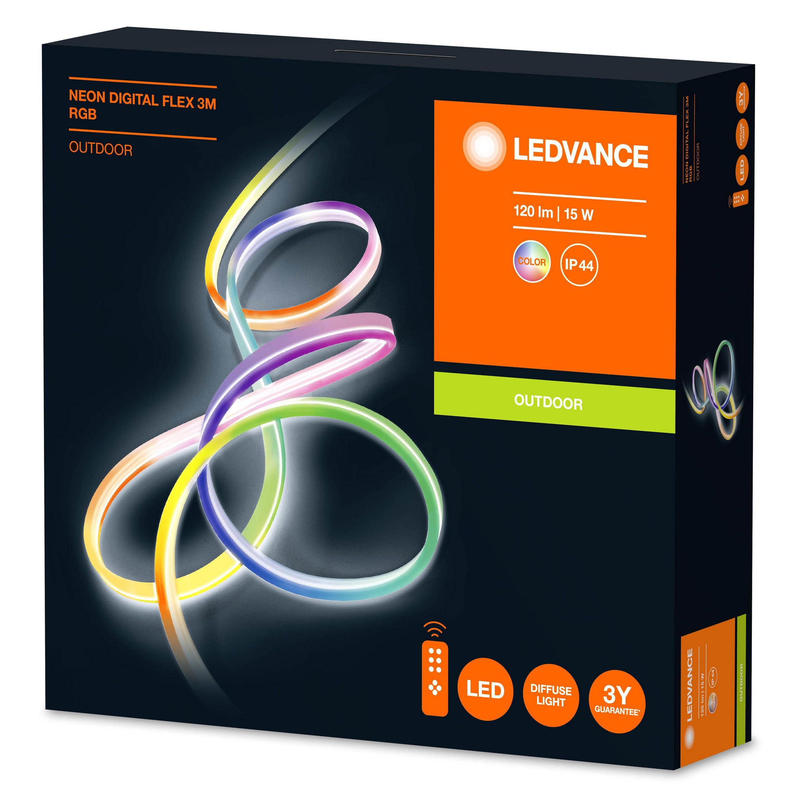 LED-STRIP Neon Digital Flex 300/0,67/1,35 cm   - Weiß, Basics, Kunststoff (300/0,67/1,35cm) - Ledvance