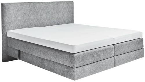 BOXSPRINGBETT 160/200 cm  in Grau  - Grau, Konventionell, Holz/Textil (160/200cm) - Dieter Knoll