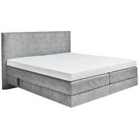 BOXSPRINGBETT 160/200 cm  in Grau  - Grau, KONVENTIONELL, Holz/Textil (160/200cm) - Dieter Knoll
