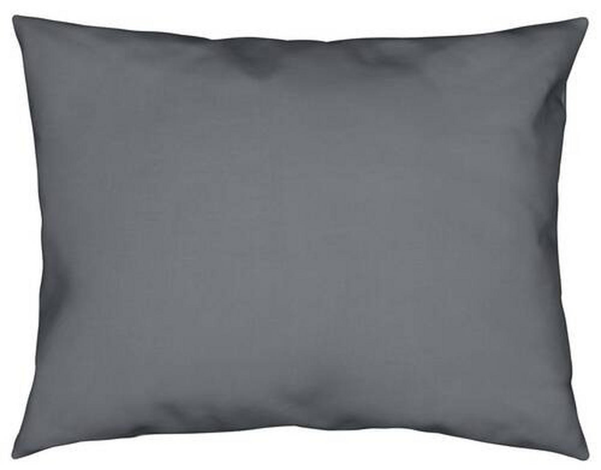 POVLAK NA POLŠTÁŘ, 70/90 cm, bavlna - antracitová, Basics, textil (70/90cm) - Novel
