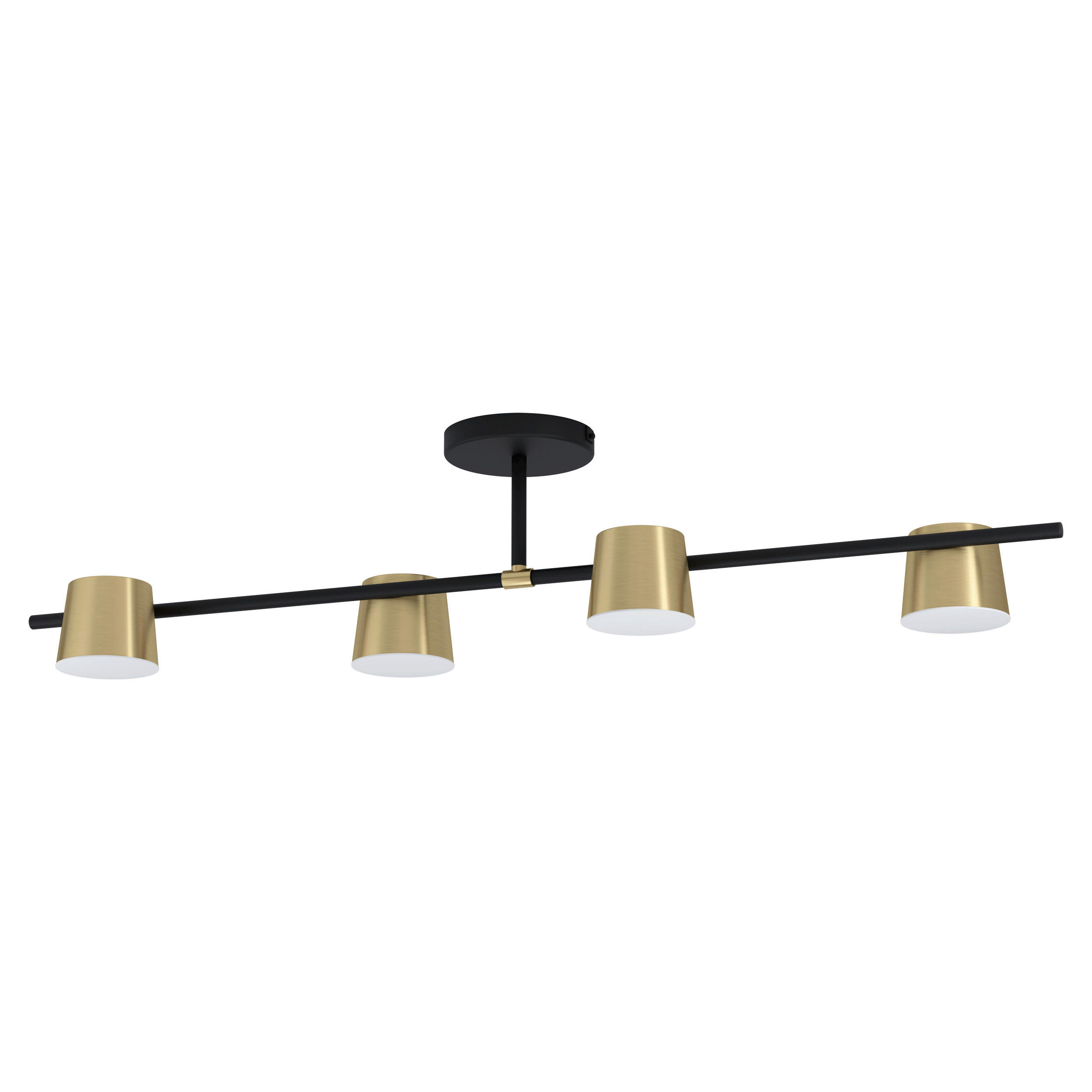 PROIECTOR LED - alb/negru, Design, plastic/metal (115,5/21/23,5cm)