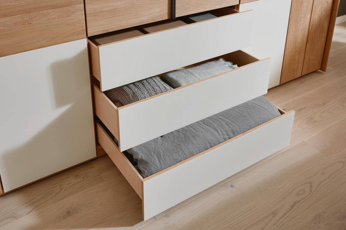 DREHTÜRENSCHRANK 302/223/62 cm 6-türig  - Eichefarben/Braun, Natur, Holz/Holzwerkstoff (302/223/62cm) - Valnatura
