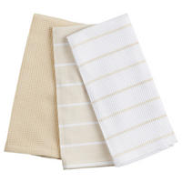 GESCHIRRTUCH-SET 3-teilig Taupe  - Taupe, Basics, Textil (40/60cm) - Esposa