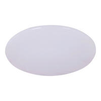 LED-DECKENLEUCHTE Ravenna 52/9,5 cm   - Weiß, Basics, Kunststoff/Metall (52/9,5cm) - Näve