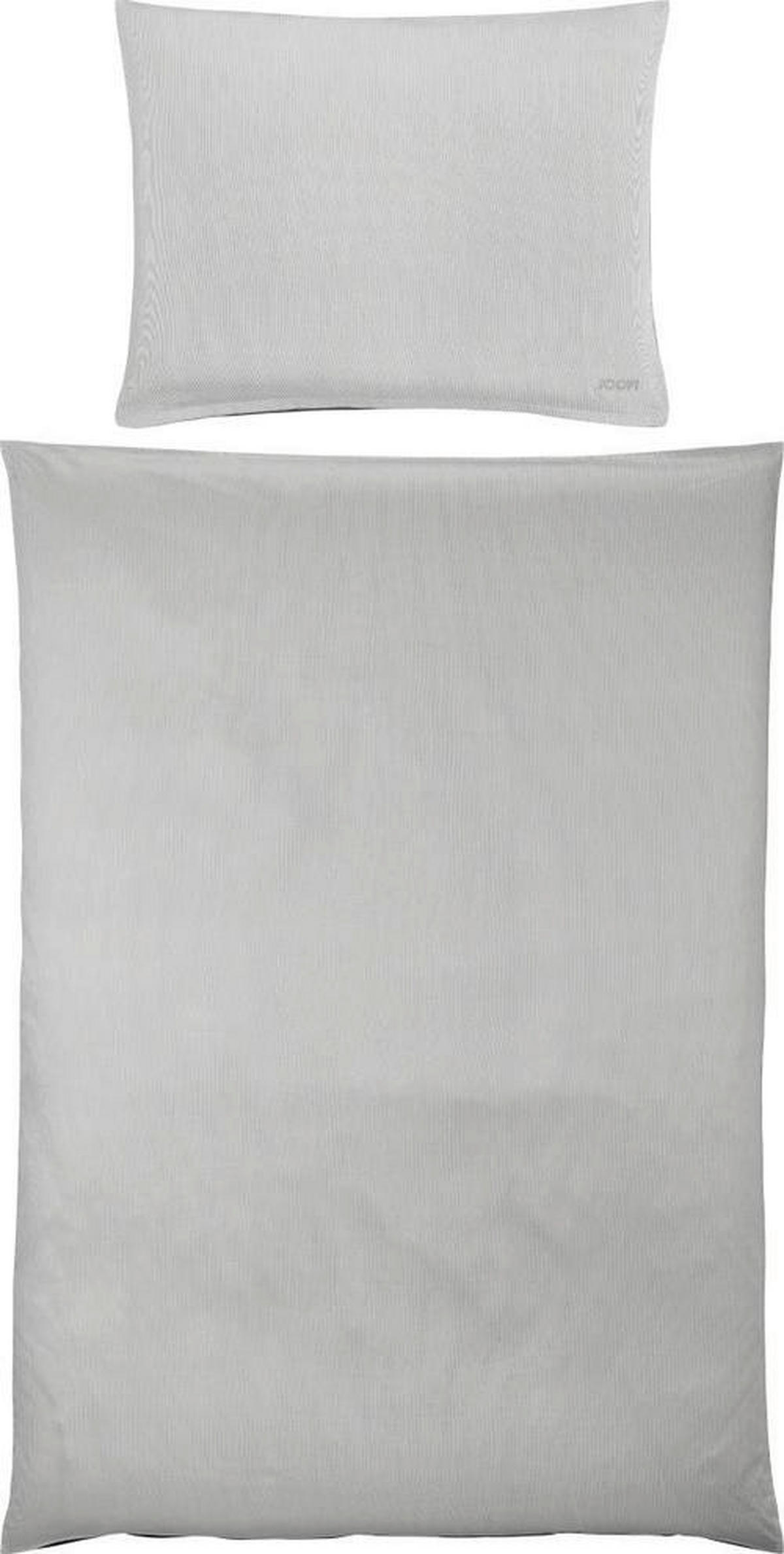 KOPFKISSENBEZUG Purity 50/70 cm  - Anthrazit/Grau, Design, Textil (50/70cm) - Joop!