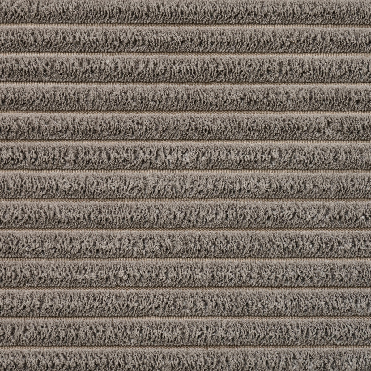 SITZBANK 140/49/47 cm Cord Dunkelgrau  - Dunkelgrau/Schwarz, KONVENTIONELL, Textil/Metall (140/49/47cm) - MID.YOU