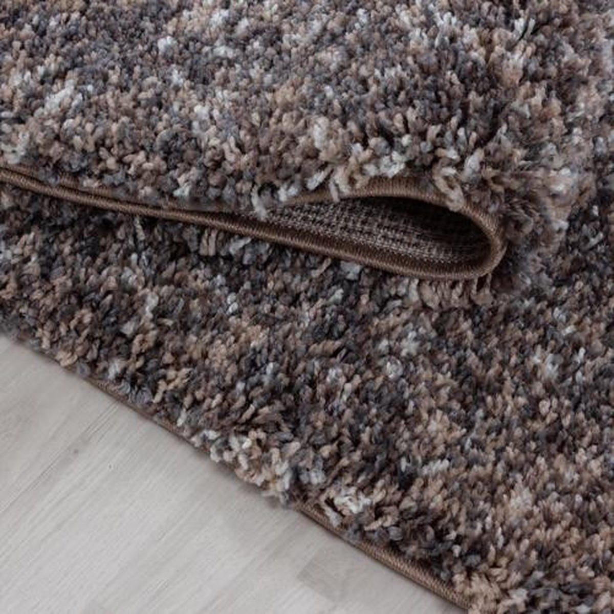 HOCHFLORTEPPICH 140/200 cm Enjoy Taupe  - Taupe, KONVENTIONELL, Textil (140/200cm)