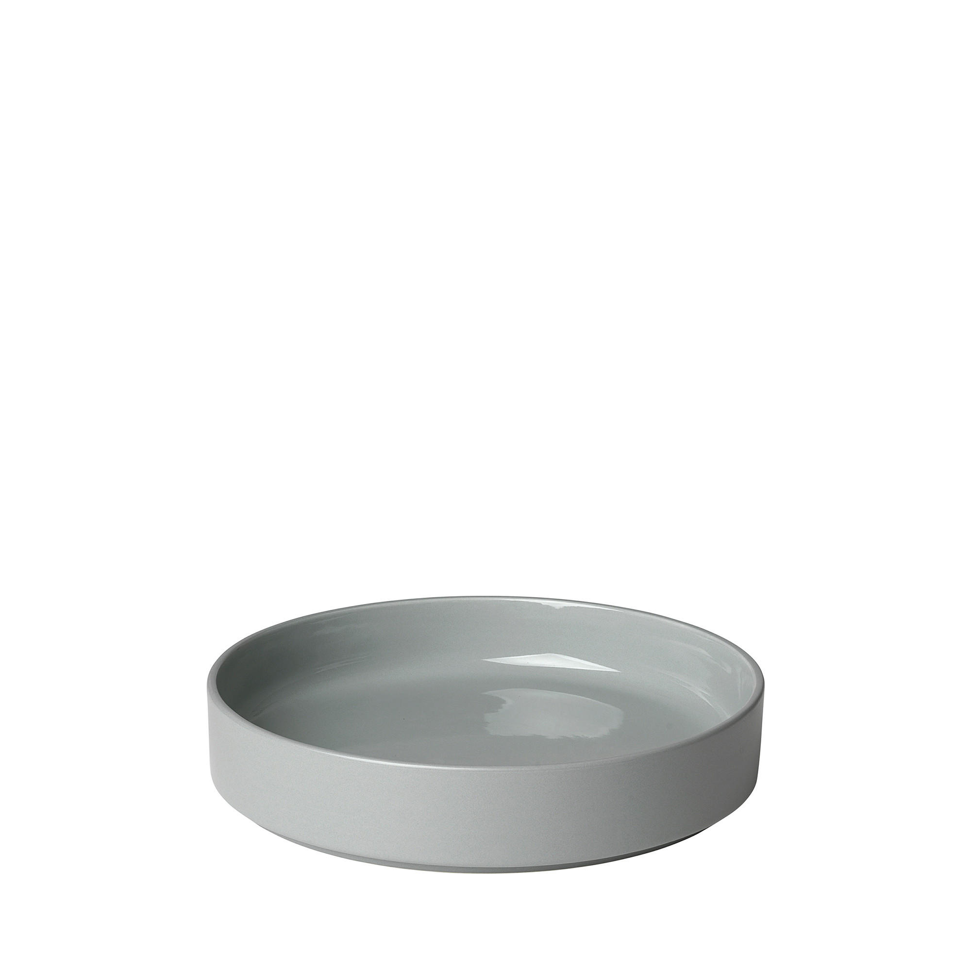 SUPPENTELLER Hellgrau Steingut PILAR TASTE  - Hellgrau, Design, Keramik (20/4cm) - Blomus
