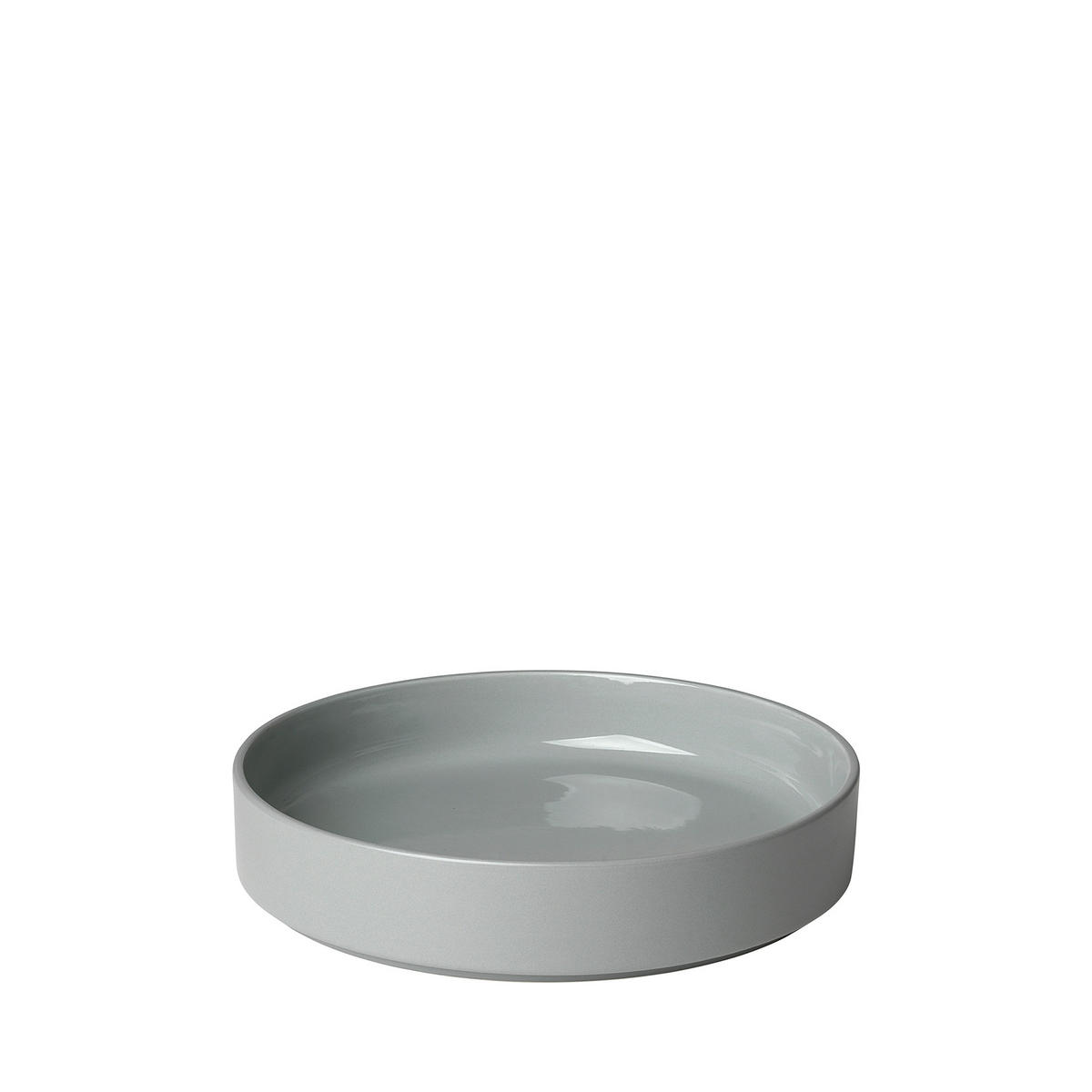 SUPPENTELLER Hellgrau Steingut PILAR TASTE  - Hellgrau, Design, Keramik (20/4cm) - Blomus