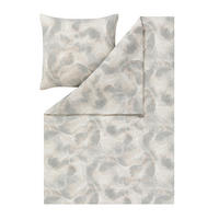 BETTWÄSCHE 2-teilig Marco Interlock-Jersey 155/220 cm  - Grau, Design, Textil (155/220cm) - Estella