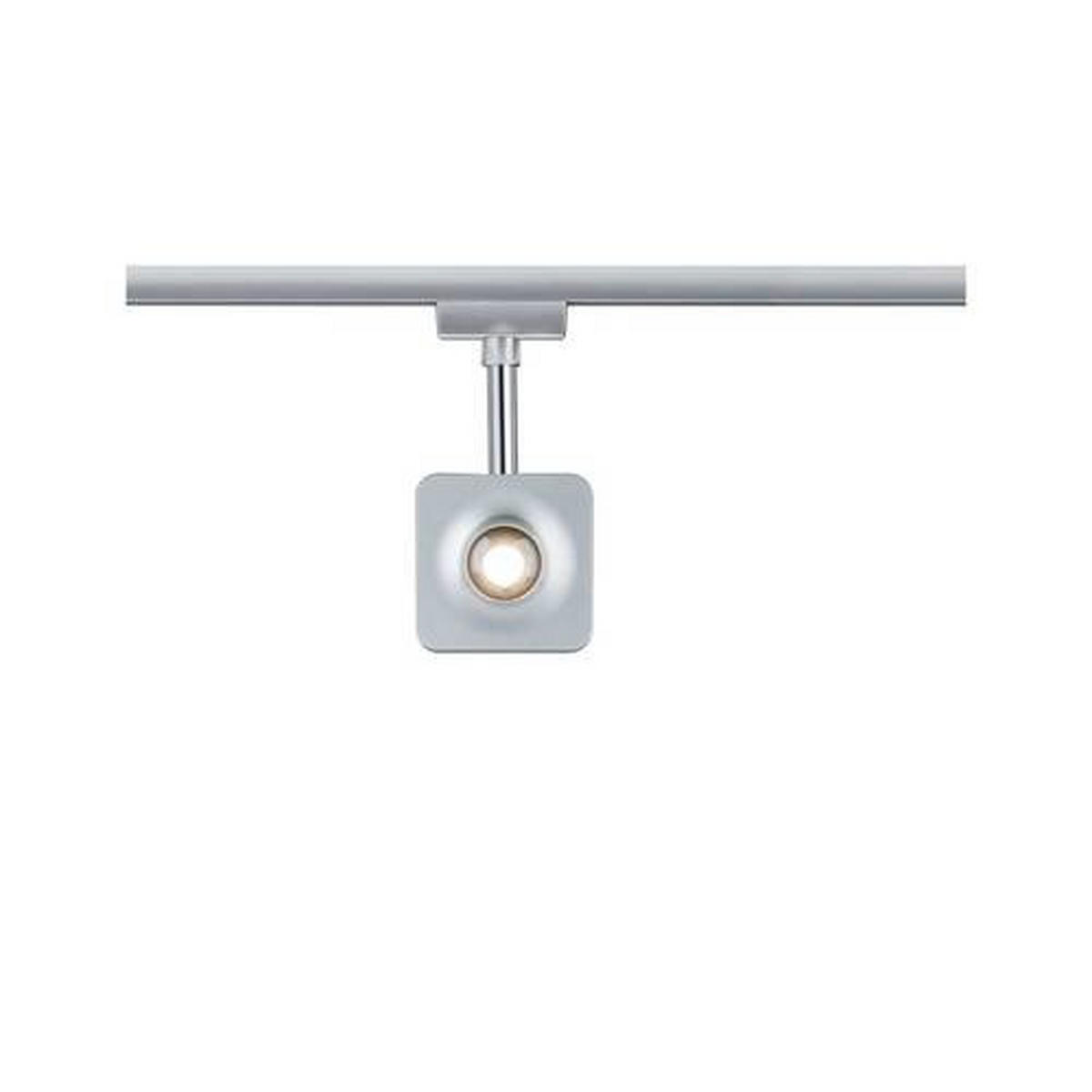 SCHIENENSYSTEM-STRAHLER URail 1,7/16,5 cm   - Chromfarben, Basics, Kunststoff/Metall (1,7/16,5cm) - Paulmann