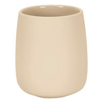 ZAHNPUTZBECHER Eclipse  - Sandfarben, Basics, Kunststoff/Stein (8,6/10cm) - Kleine Wolke