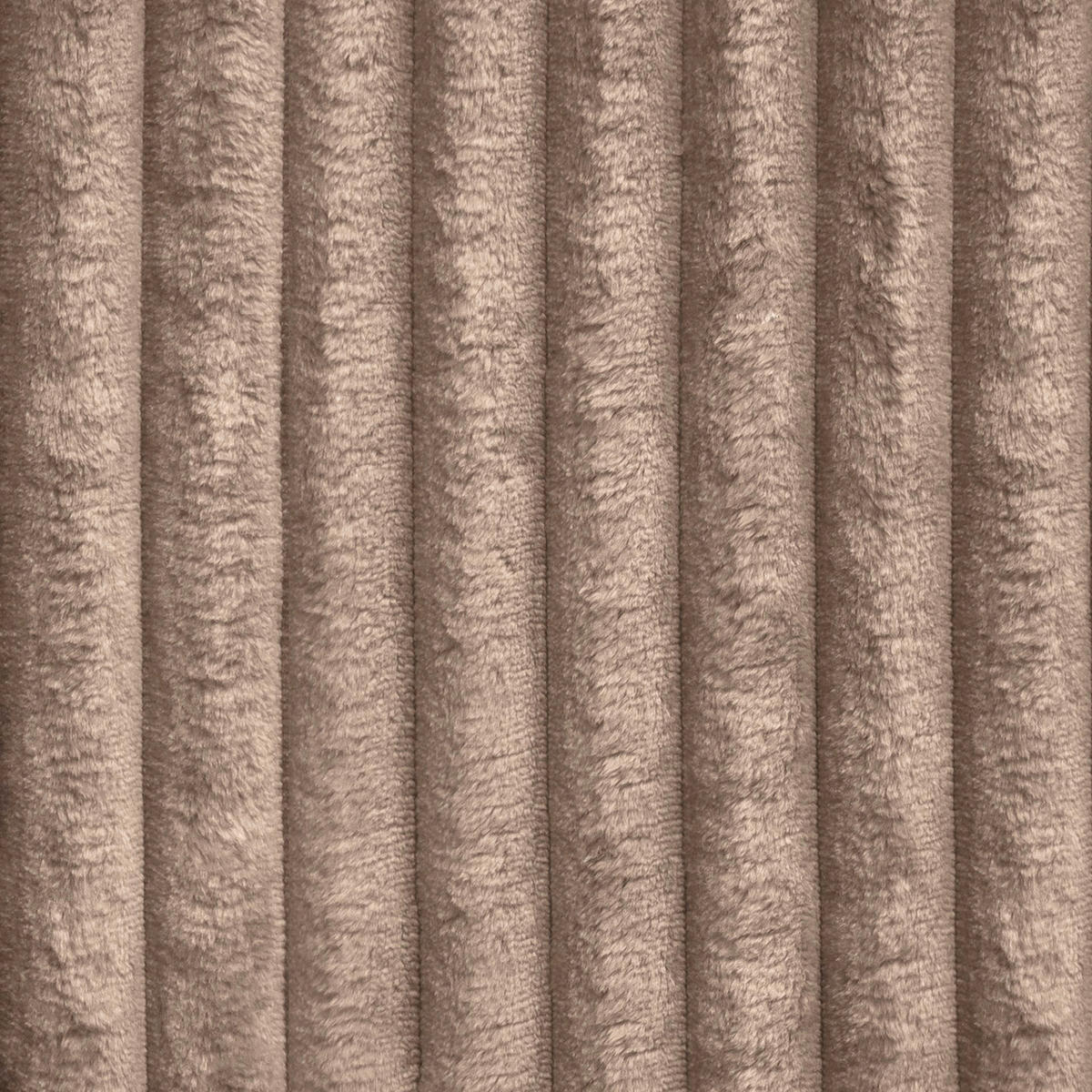 BIGSOFA Cord Hellbraun  - Hellbraun/Schwarz, Design, Textil (218/80/158cm) - home24