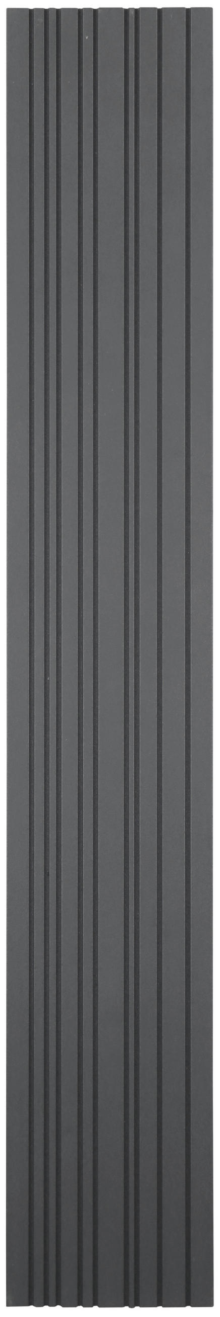 XXXLutz AUßENWANDLEUCHTE Rigel Schwarz 9.5x3.7x100 cm