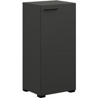 KOMMODE 50/108/41,9 cm  in Graphitfarben  - Anthrazit/Graphitfarben, Design, Holzwerkstoff/Metall (50/108/41,9cm) - Cantus