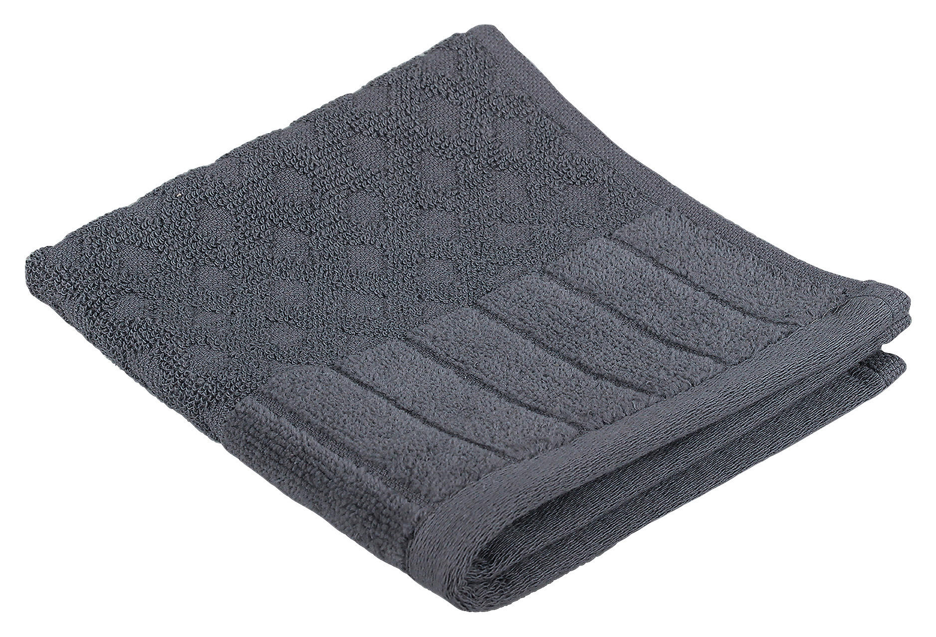 SEIFTUCH Anthrazit 30/30 cm  - Anthrazit, Basics, Textil (30/30cm) - Dieter Knoll