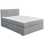 BOXBETT 140/200 cm  in Grau  - Schwarz/Kieferfarben, KONVENTIONELL, Holz/Kunststoff (140/200cm) - Carryhome