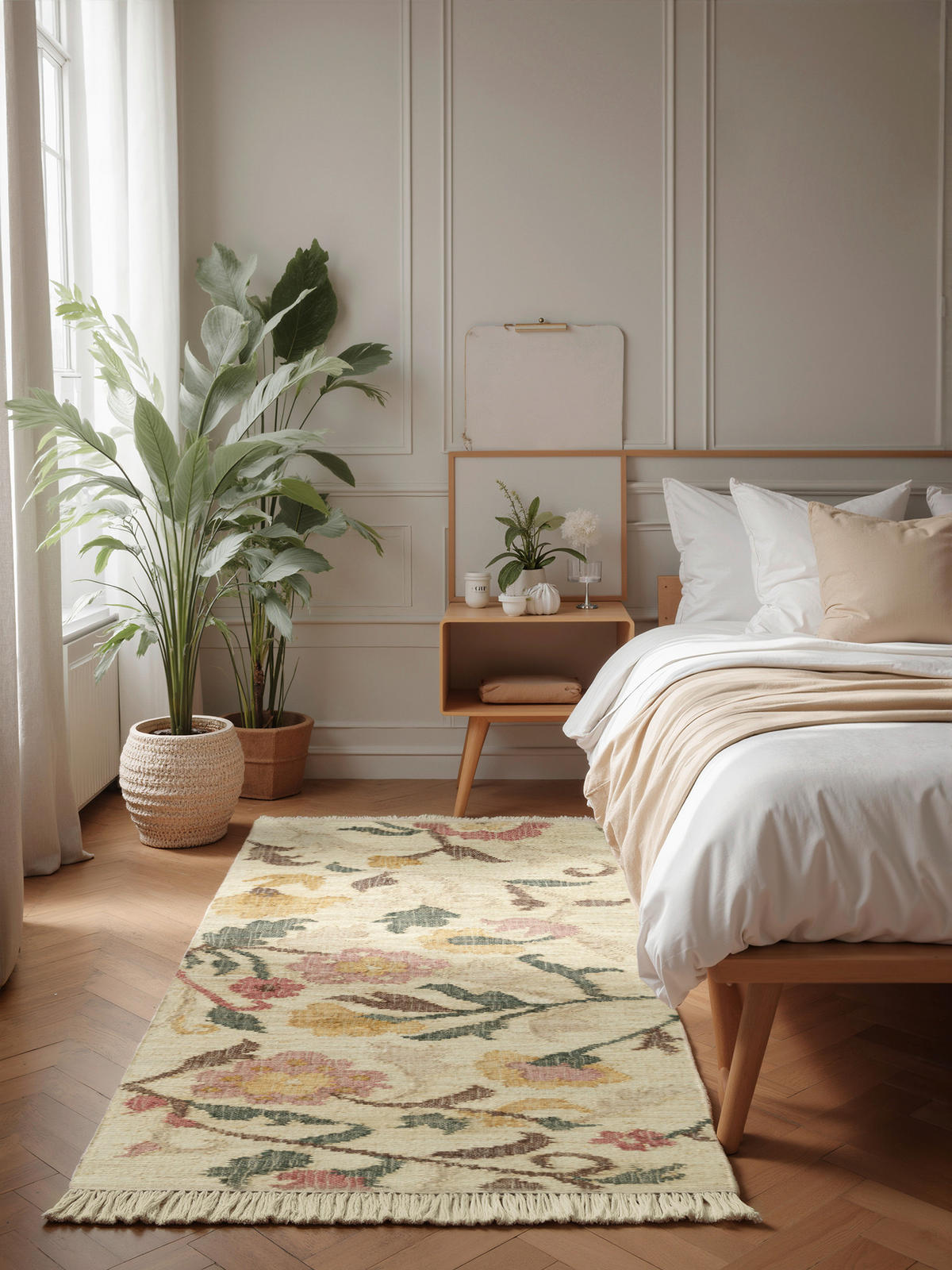 LÄUFER 80/200 cm Roya  - Multicolor/Creme, Basics, Textil (80/200cm) - Elle Decoration