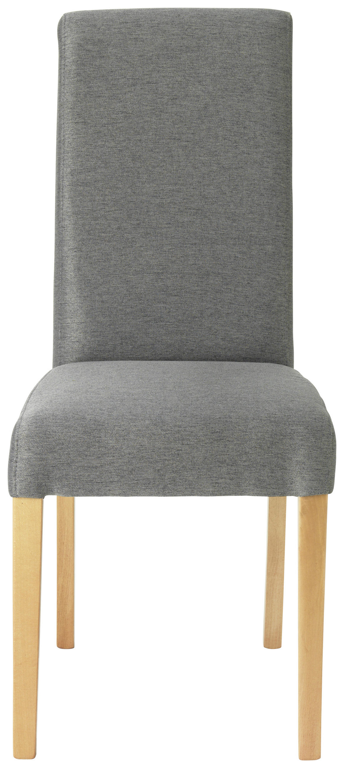 STUHL  in Webstoff  - Buchefarben/Graphitfarben, KONVENTIONELL, Holz (42/95/57cm) - Carryhome