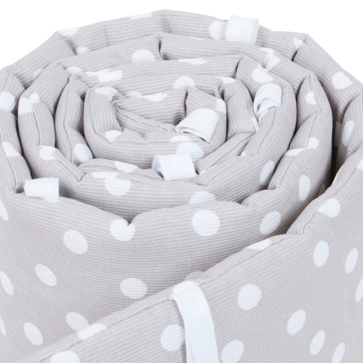 Nestchen Pique Babybay Original    - Weiß/Grau, Basics, Textil (149/24/2cm) - Babybay