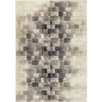 VINTAGE-TEPPICH 160/230 cm ONDEA MARTIN, waschbar Anthrazit, Creme, Taupe rechteckig  - Taupe/Anthrazit, Design, Kunststoff/Textil (160/230cm) - Lindorug