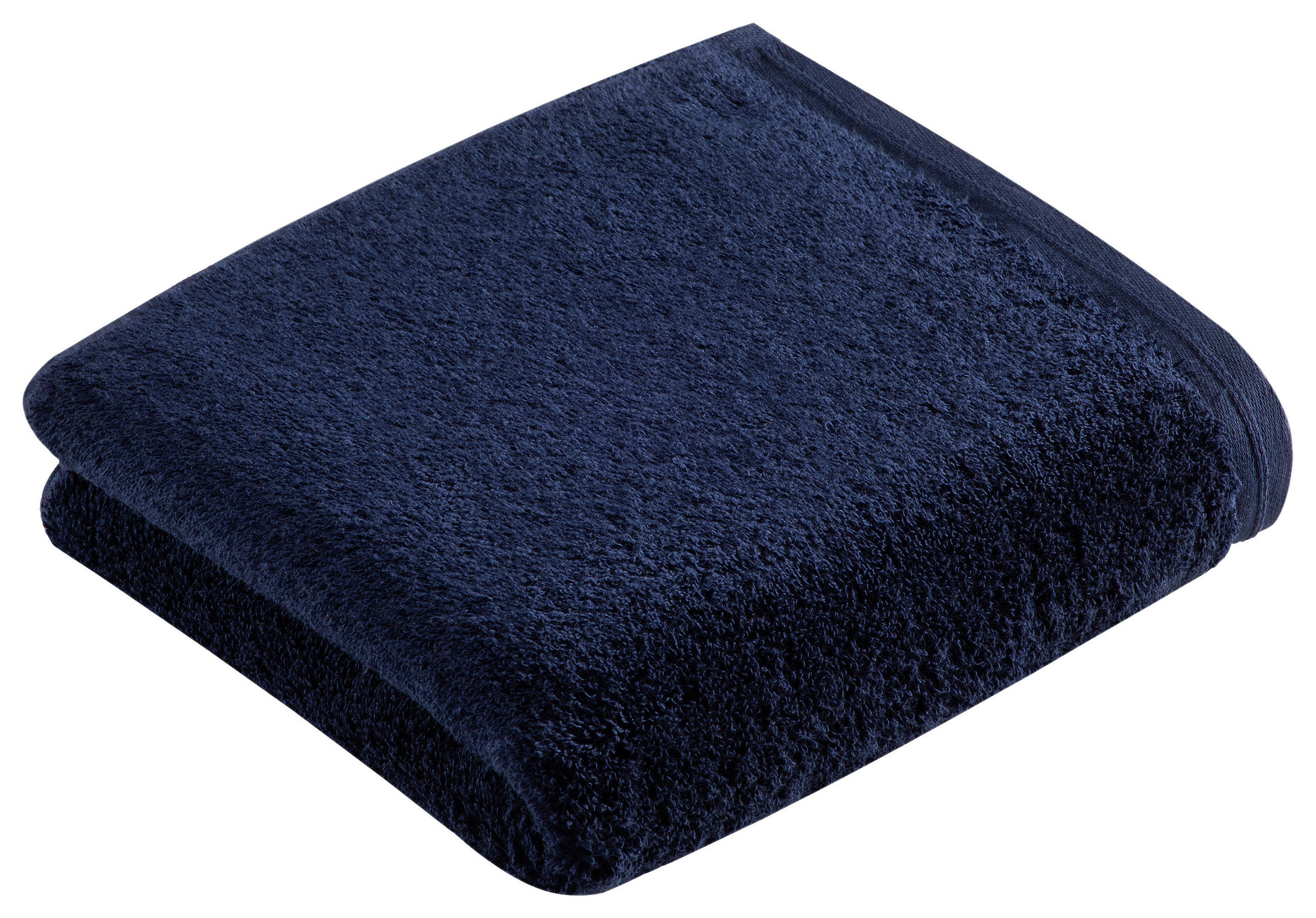 HANDTUCH 110/60 cm Vegan Life NOS Vossen Wäsche Blau  - Blau, Basics, Textil (110/60cm) - Vossen