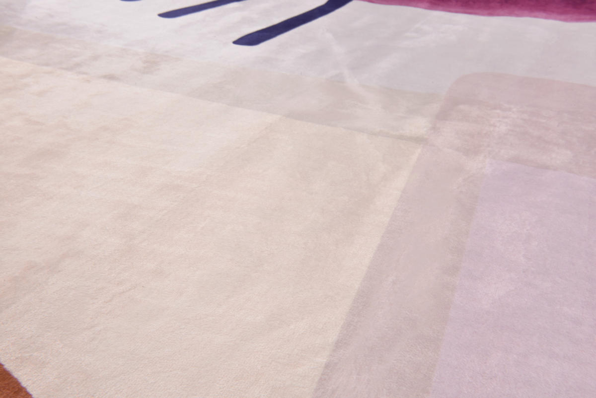 WEBTEPPICH 160/230 cm SHAPES - TWO Multicolor, Rosa  - Multicolor/Rosa, Design, Textil (160/230cm) - Tom Tailor