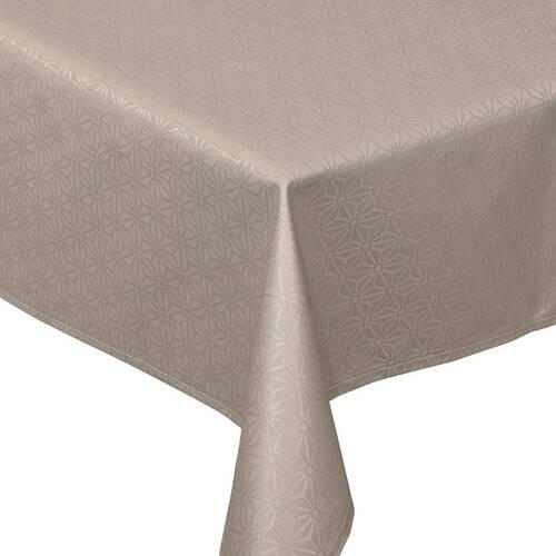 Thumbnail - Tischdecke, Taupe, Textil, Raute, rechteckig, 140x260 cm, Made in Germany, abwischbar, wasserabweisend, Wohntextilien, T...